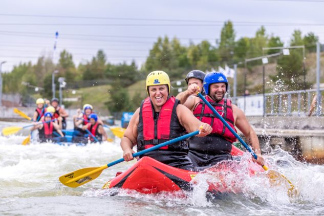 DUO-Rafting Wildwasser-Rafting
