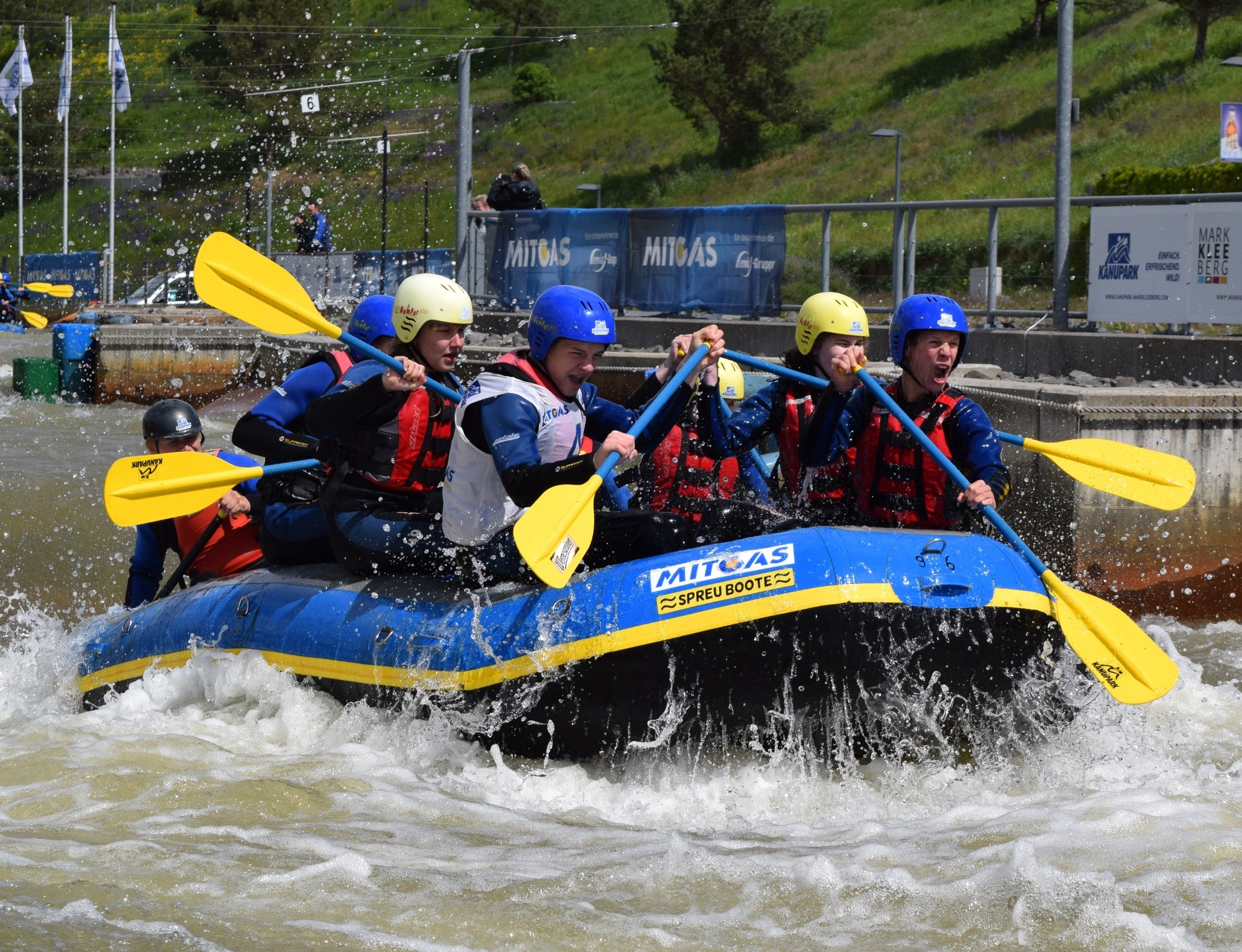 MITGAS Schüler-Rafting Kanupark