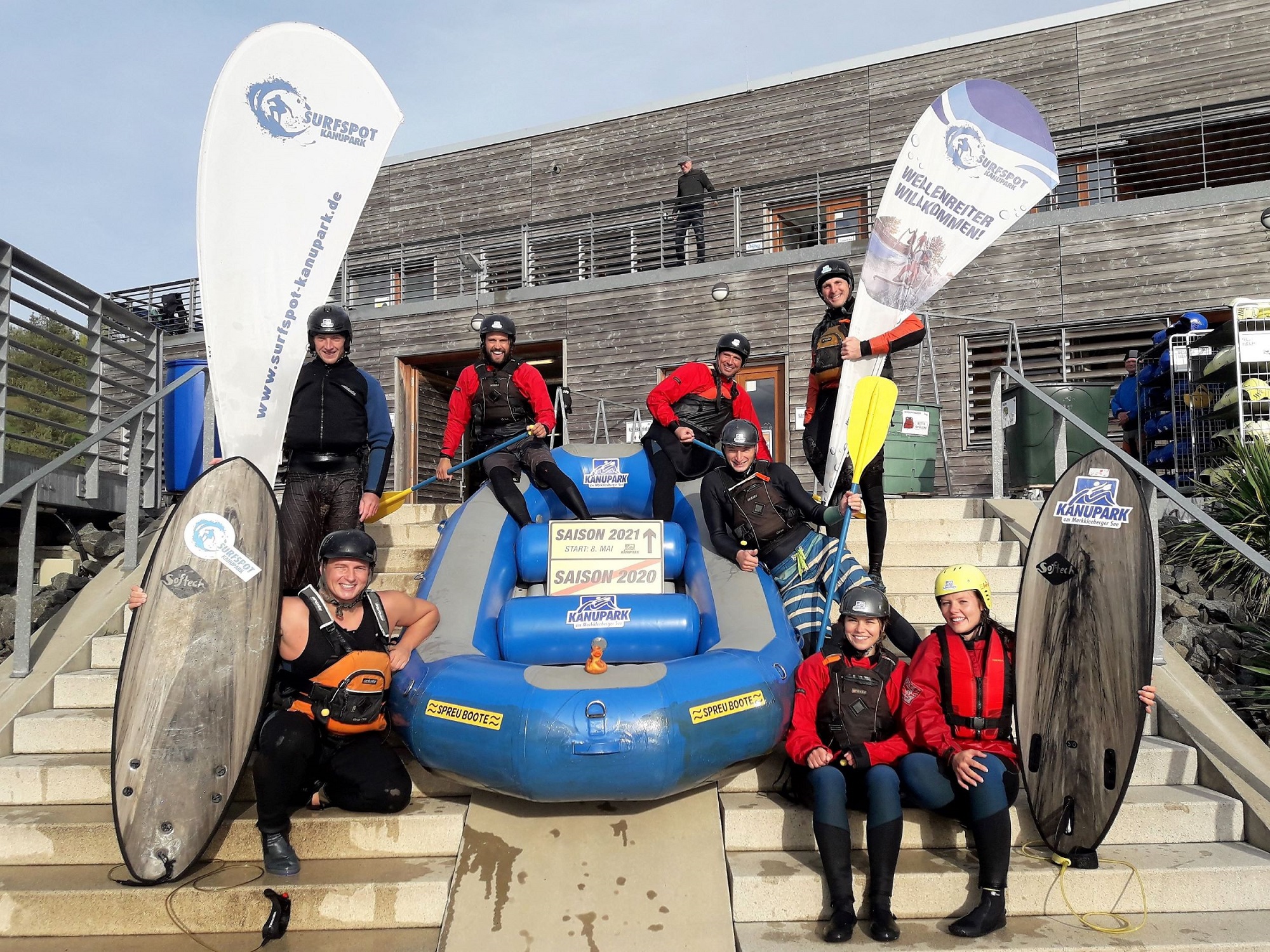 Kanupark Saisonschluss 2020